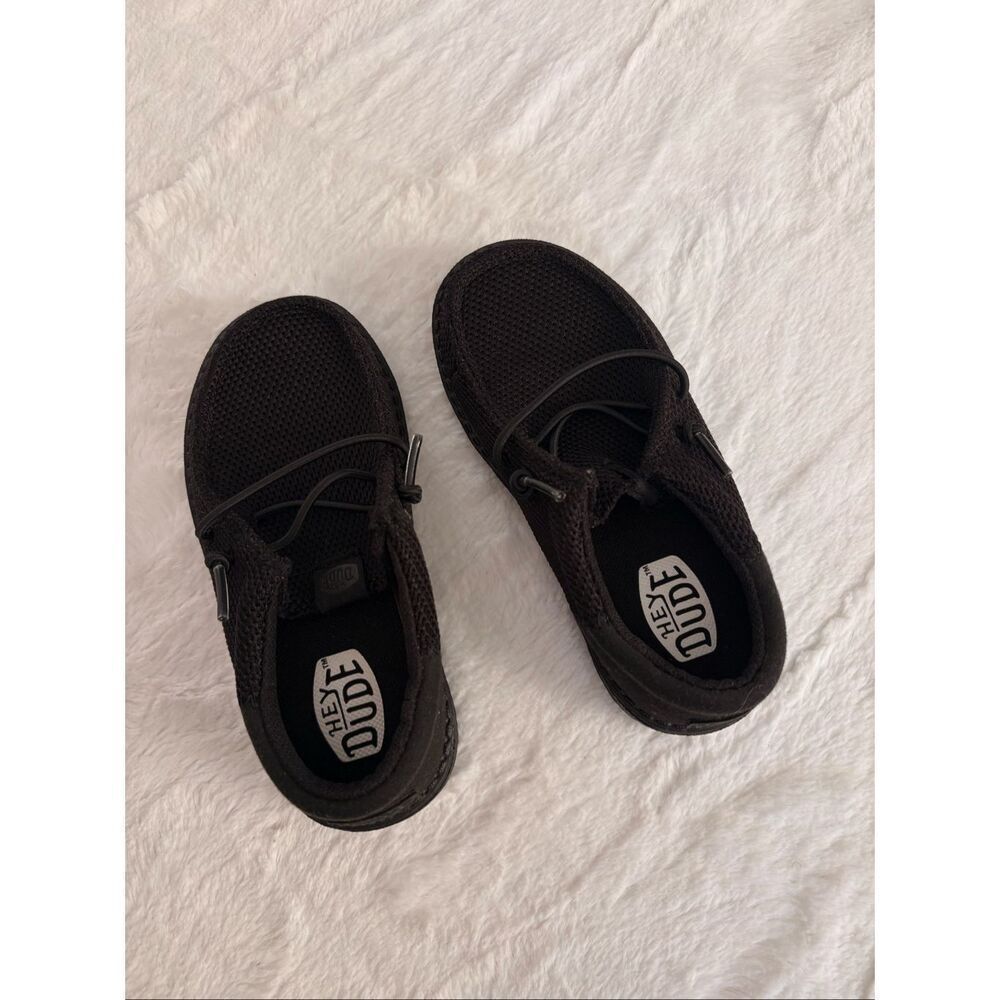 Hey Dude Shoes Black Size 9C